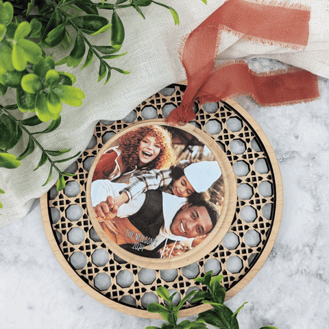 Double Sided Photo Ornament
