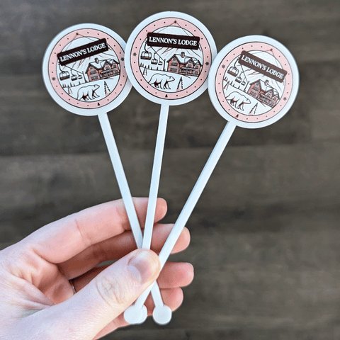 Logo Drink Stirrer
