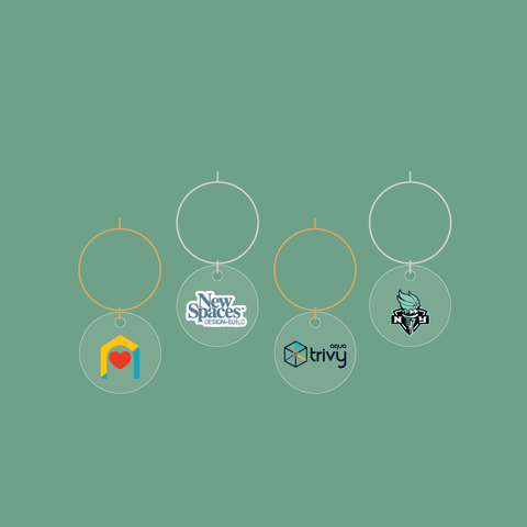 Logo Wine Charm