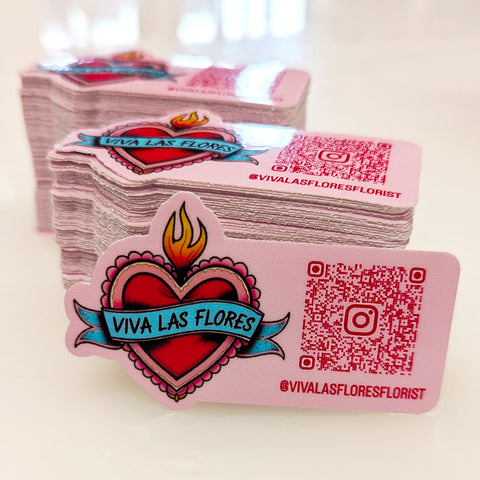 2" QR Code Stickers