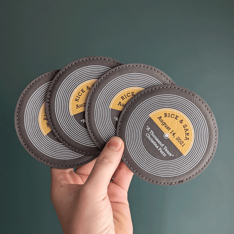Record Coaster