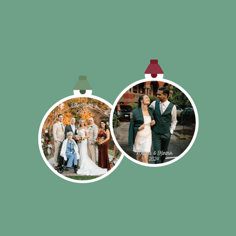 Single Sided Photo Ornament