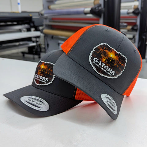 Custom Logo Hat - Yupoong 6 Panel Mesh Trucker