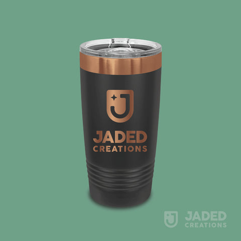 Engraved 20oz Specialty Tumbler - Logo, One Side