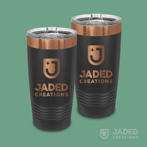 Engraved 20oz Specialty Tumbler - Logo, Both Sides