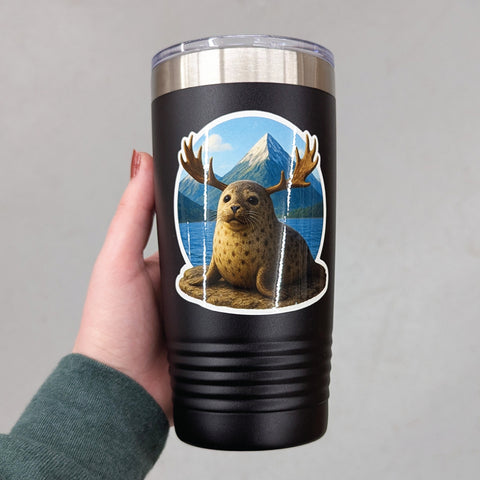 Printed 20oz Specialty Tumbler - Logo One Side, Text Other Side