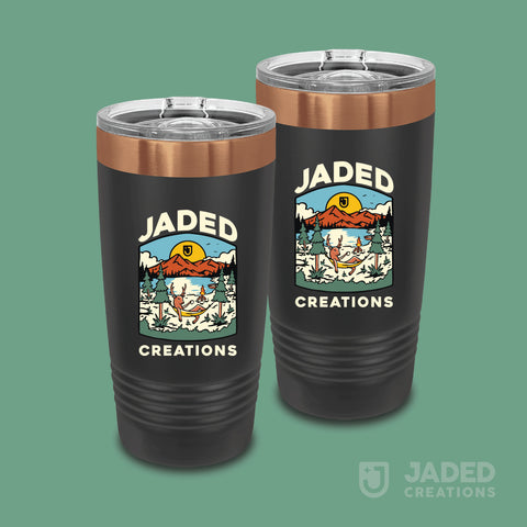 Printed 20oz Specialty Tumbler - Logo, Both Sides