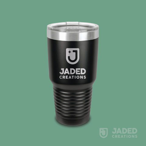 Engraved 30oz Standard Tumbler - Logo, One Side