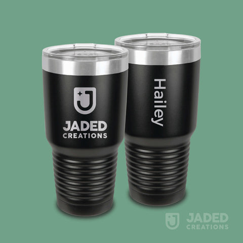 30oz Engraved Tumbler Design