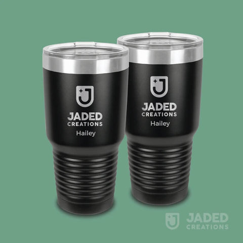 30oz Engraved Tumbler Design