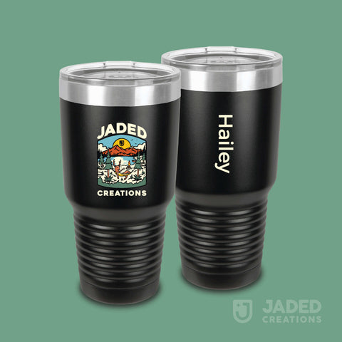 30oz Printed Tumbler Design