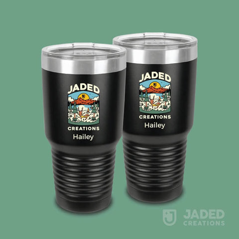 30oz Printed Tumbler Design