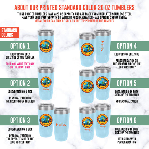 Custom Printed 20oz Tumbler