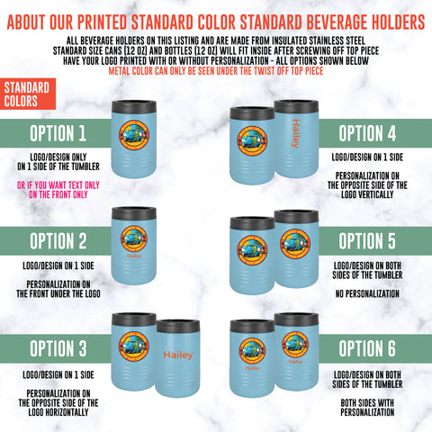 Custom Printed 12oz Can Cooler