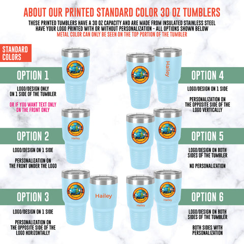 Custom Printed 30oz Tumbler
