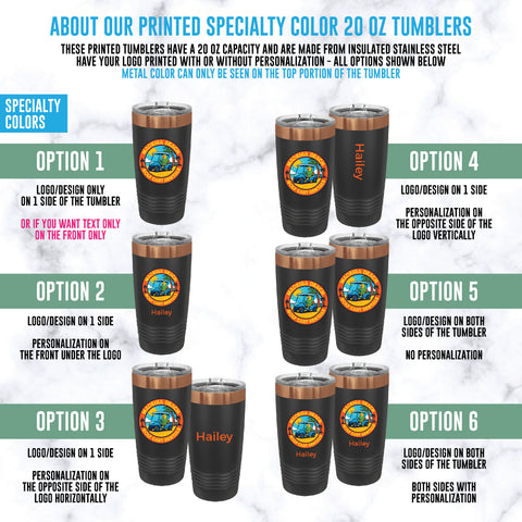 Custom Printed 20oz Tumbler