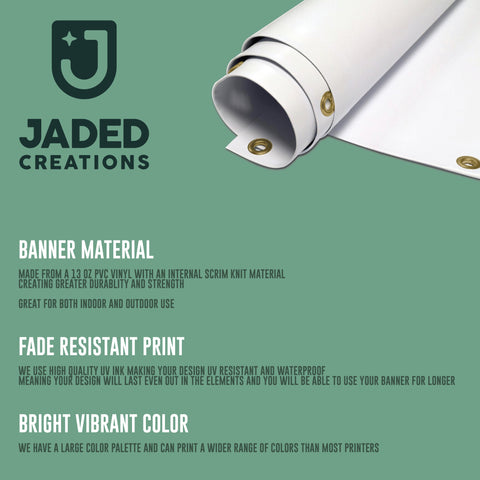 4' x 8' Custom Banner