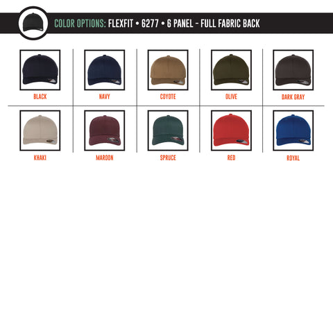 Custom Logo Hat - Flexfit 6 Panel