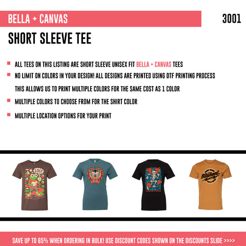 Bella Canvas Short Sleeve T-Shirt