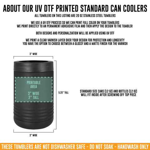 Custom Printed 12oz Can Cooler