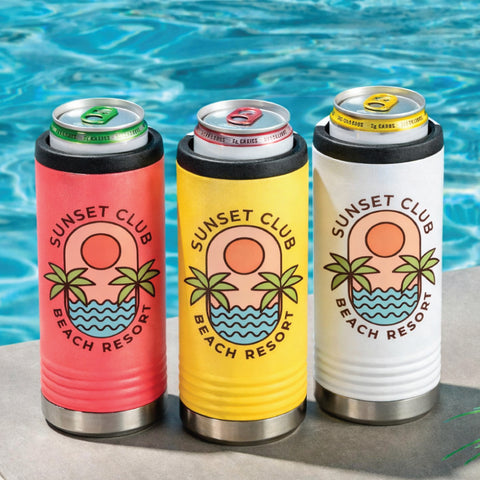 Custom Printed 11oz Slim Can Cooler