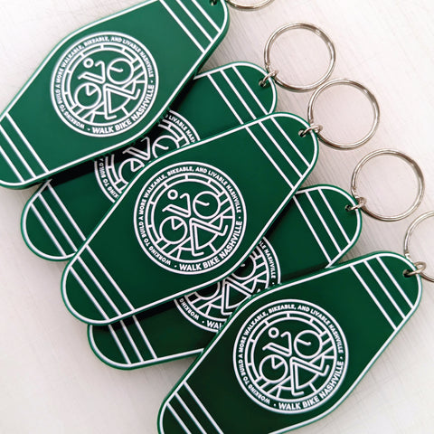 Custom Motel Logo Keychains