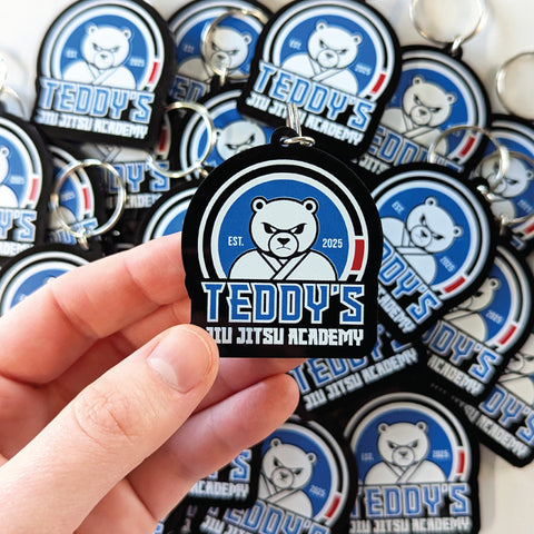 Custom Logo Keychains - Single Sided
