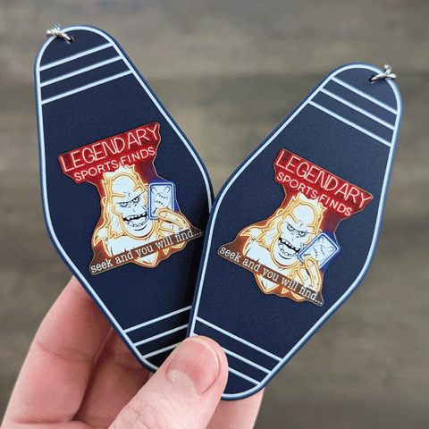 4" Logo Motel Keychains
