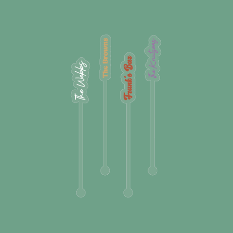 Name Drink Stirrer