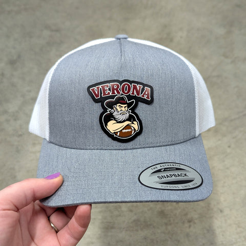 Custom Logo Hat - Yupoong 5 Panel Mesh Trucker Curved Bill