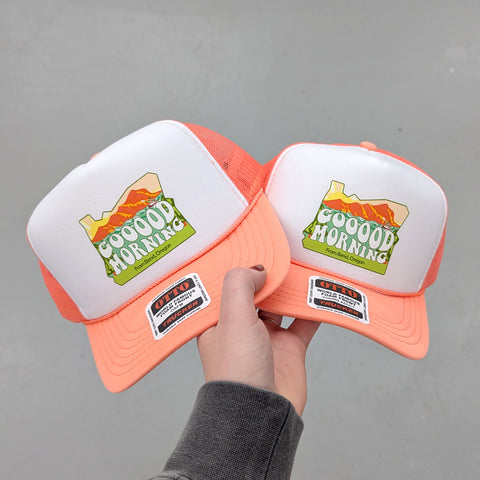 Custom Logo Hat - Otto 5 Panel Foam Mesh Trucker