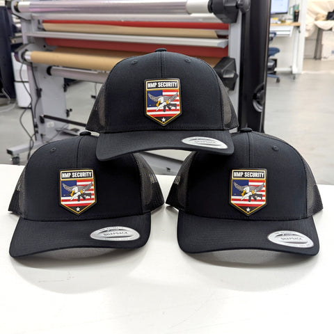 Custom Logo Hat - Yupoong 6 Panel Mesh Trucker
