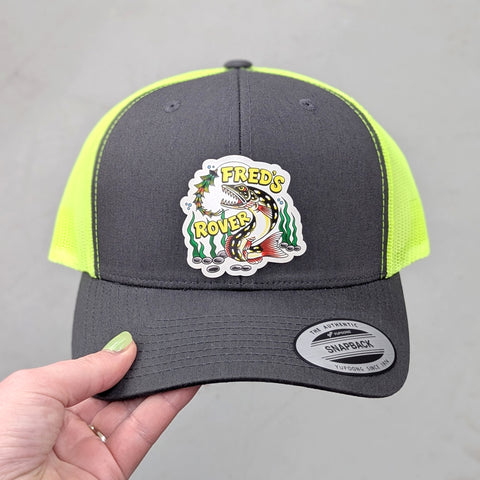 Custom Logo Hat - Yupoong 6 Panel Mesh Trucker