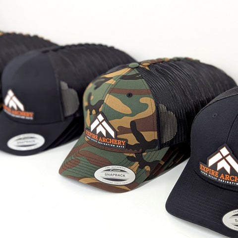 Custom Logo Hat - Yupoong 6 Panel Mesh Trucker