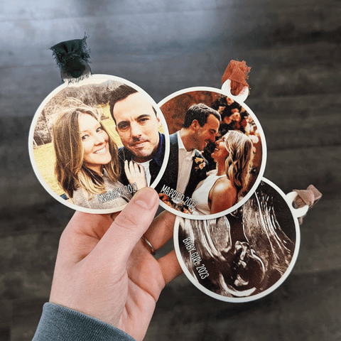 Single Sided Photo Ornament