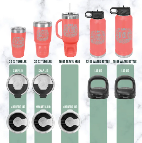 Add on Lids - Tumblers