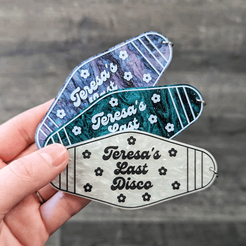 4" Custom Motel Keychains