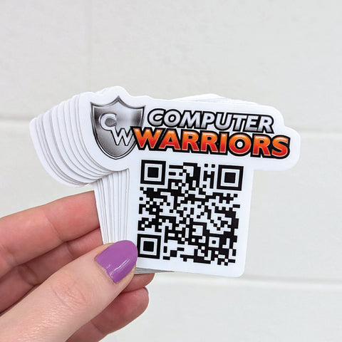 Custom QR Code Stickers