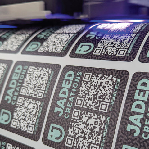 Custom QR Code Stickers