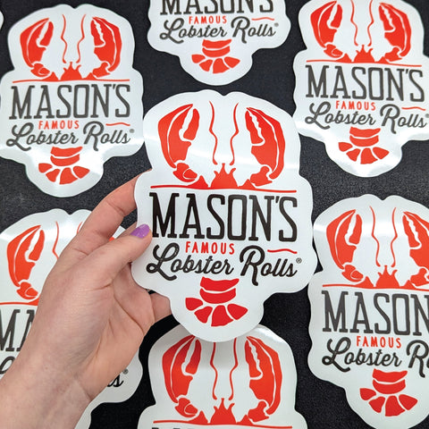 Custom Clear Stickers
