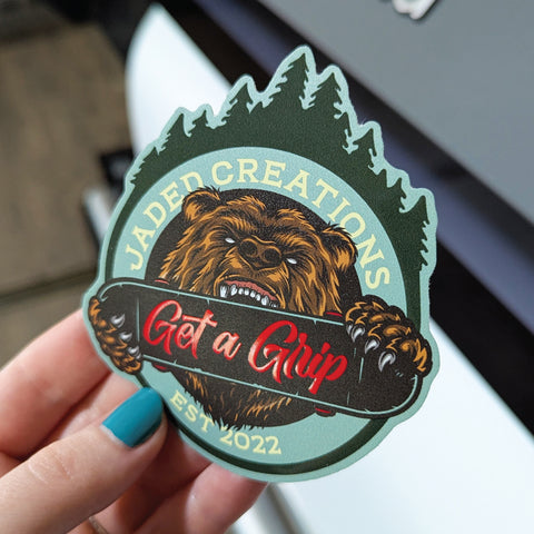 Custom Embossed Stickers