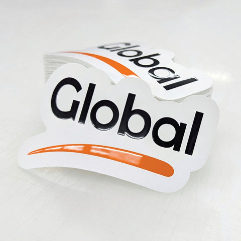 Custom Embossed Stickers