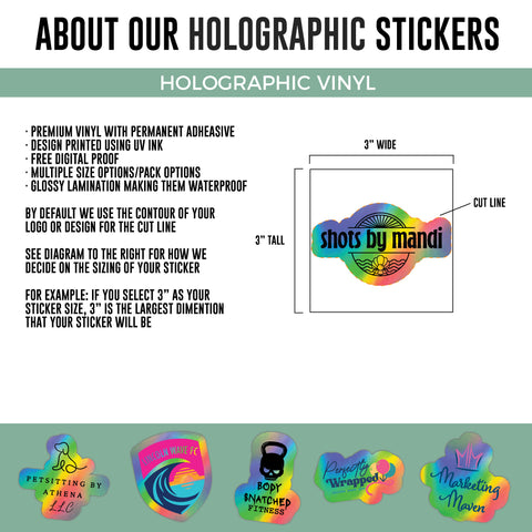 Custom Holographic Stickers