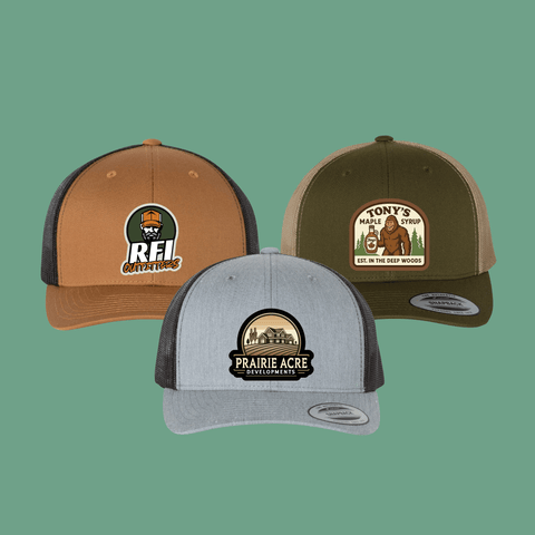 Logo Snapback Hats - 6 Panel